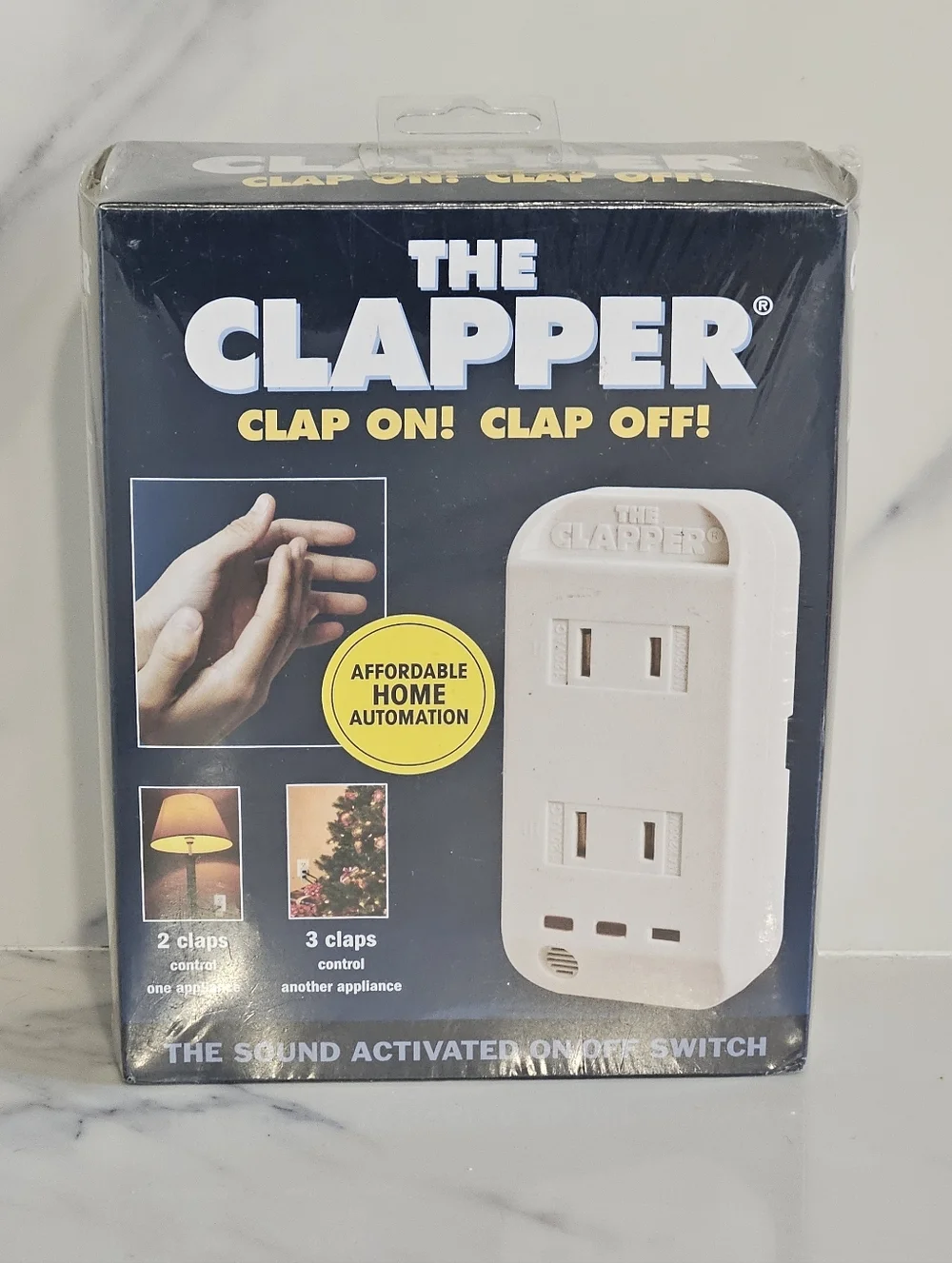 BNIB - The Clapper - Sound-Activated On/Off Switch